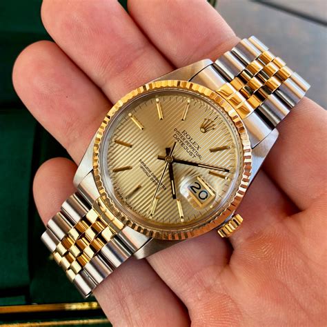 vintage rolex 2 tone datejust|rolex datejust 2 review.